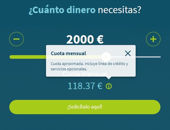 Creditea - Prestamos de 2000 euros online