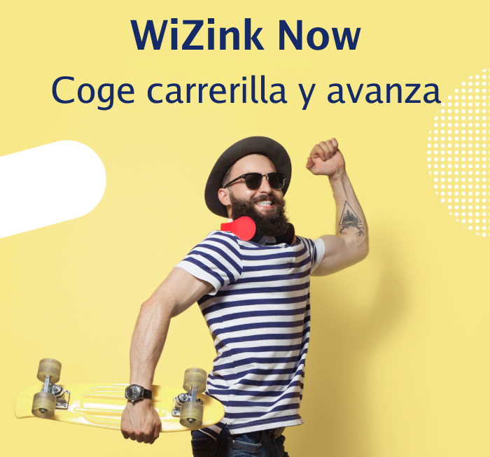 WiZink Now,
Coge carrerilla y avanza