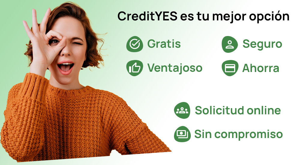 CreditYES: Solicita tu prestamo ahorra